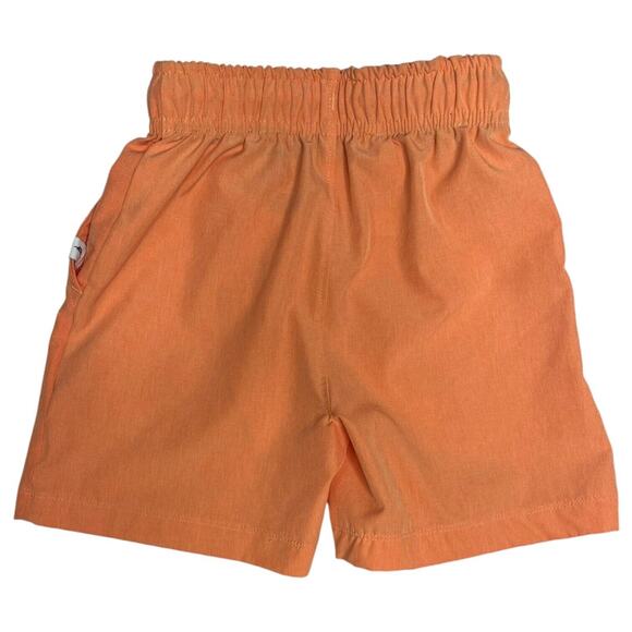 Tommy Bahama Shorts Boys S 5 6 Active Pull On Drawstring Elastic Waist Orange - Picture 2 of 9